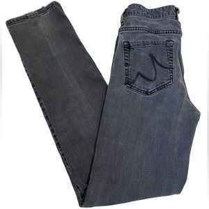 Madison Jeanswear Skinny Grunge Punk Distressed Deconstructed Raw Denim Jeans